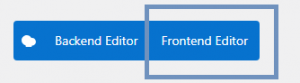 wp frontend editor
